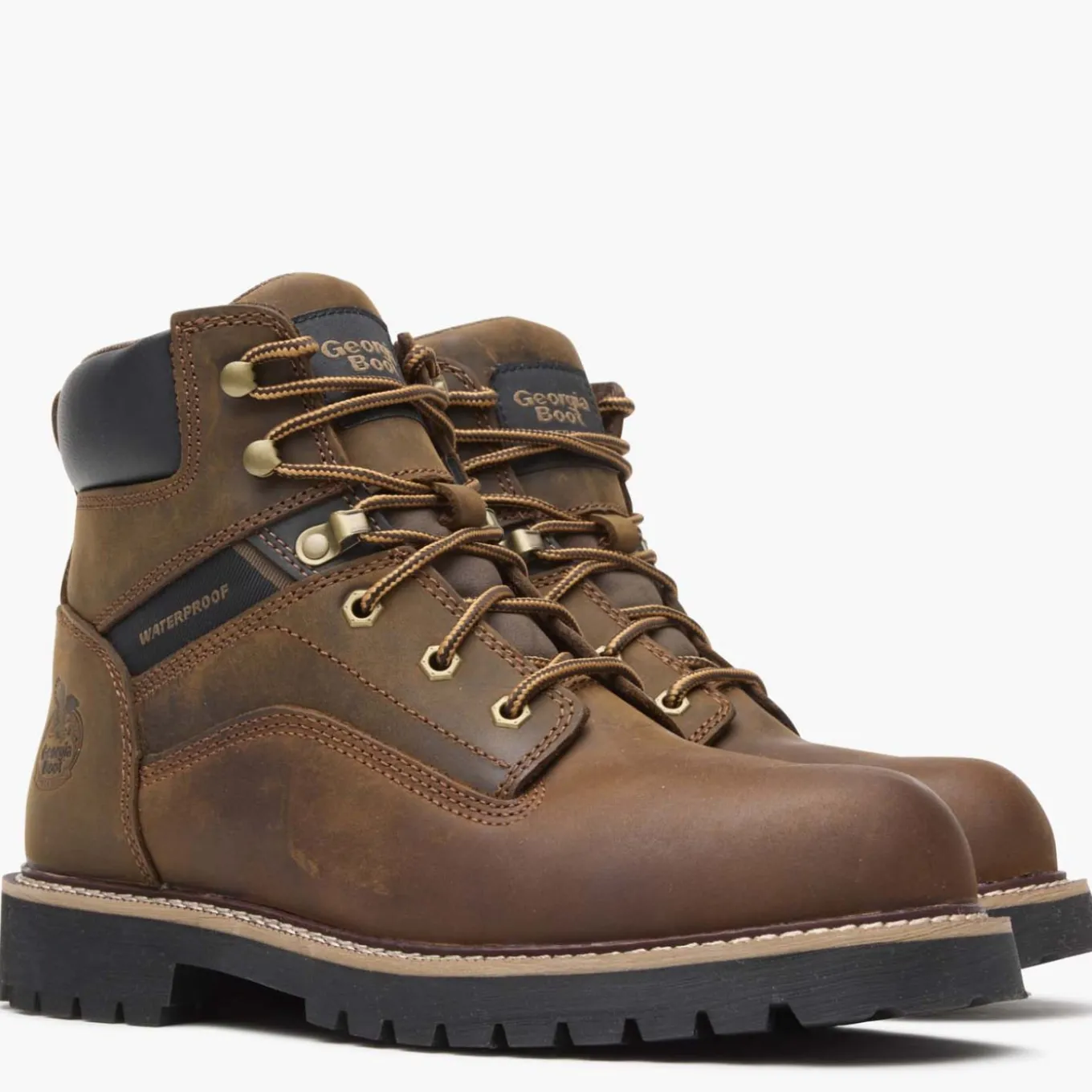 Georgia Boot Men's Core 37 Steel Toe Waterproof Work Boot