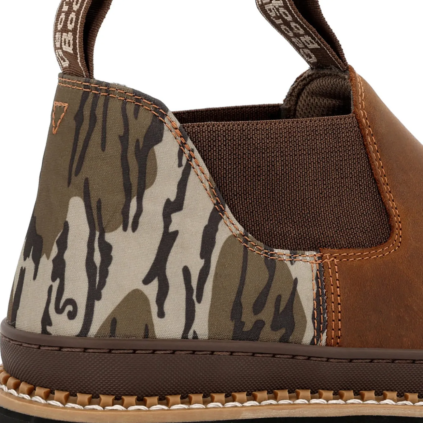 Georgia Boot Mossy Oak Bottomlands Romeo Work Shoe