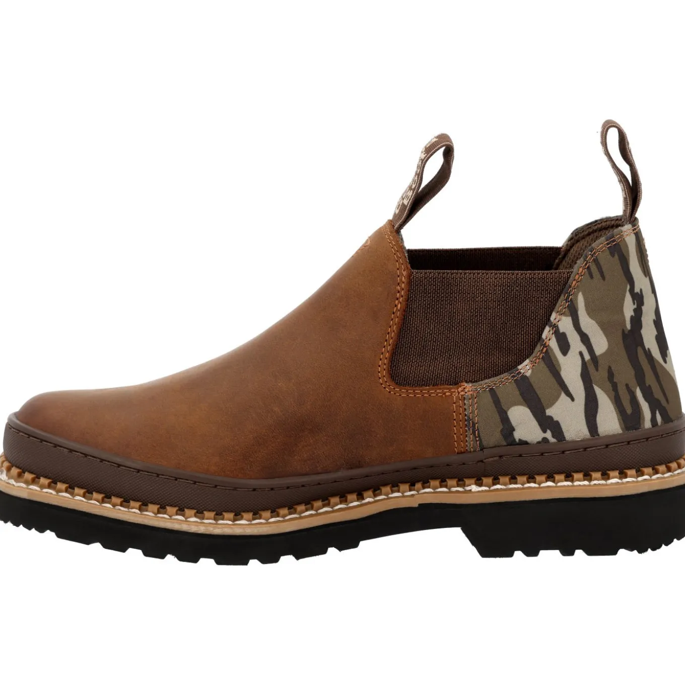 Georgia Boot Mossy Oak Bottomlands Romeo Work Shoe