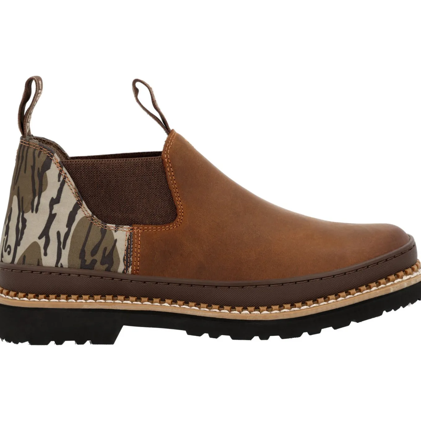 Georgia Boot Mossy Oak Bottomlands Romeo Work Shoe