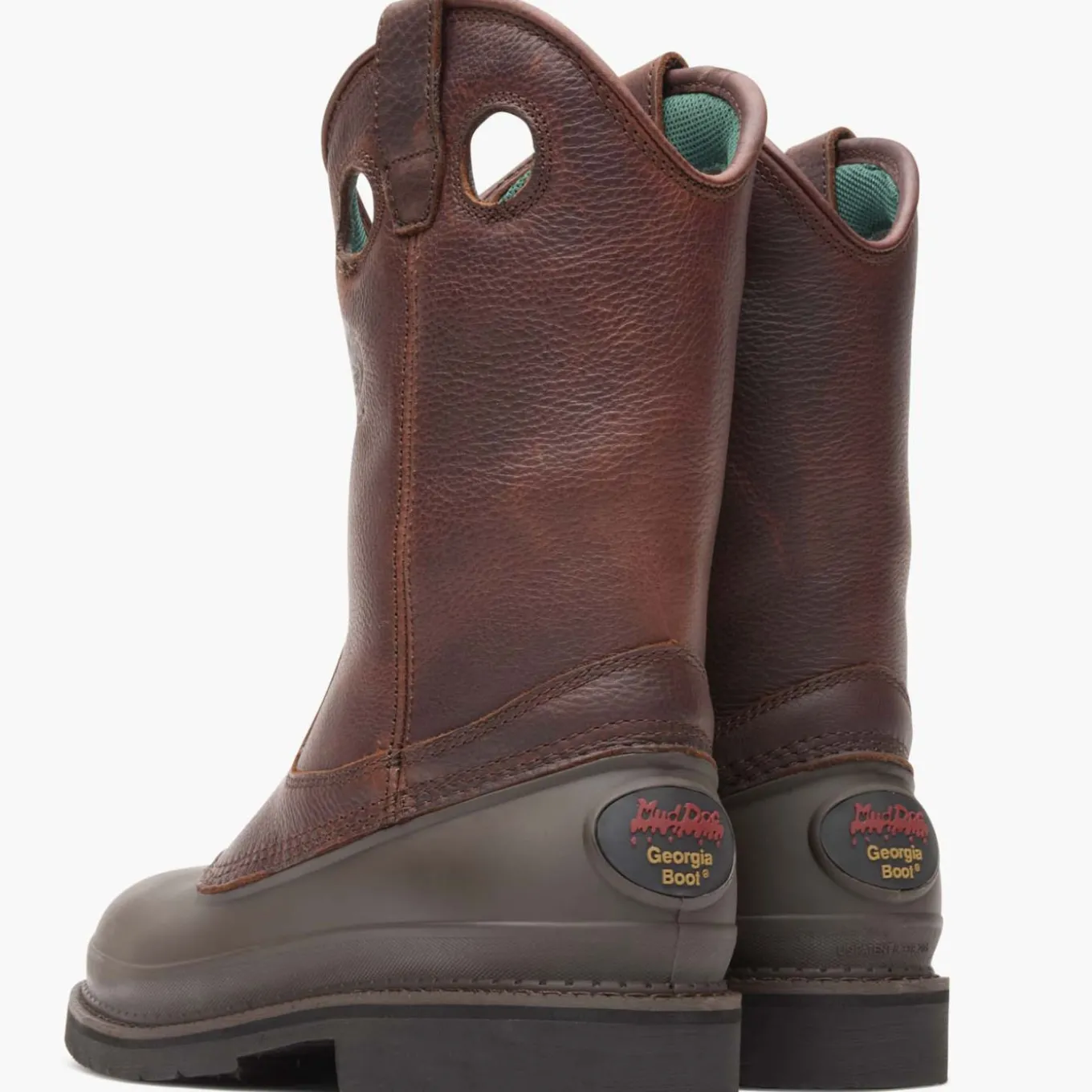 Georgia Boot Muddog Steel Toe Wellington Work Boot