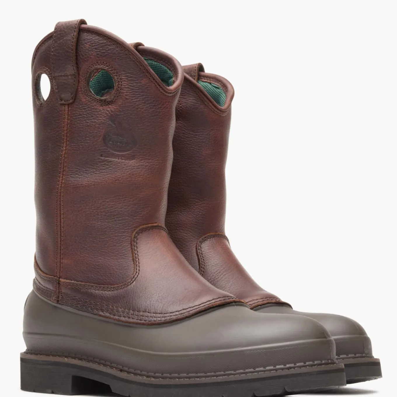 Georgia Boot Muddog Steel Toe Wellington Work Boot