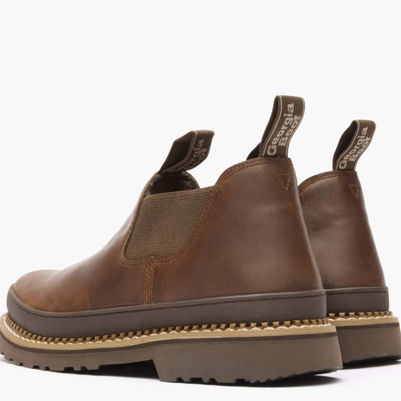 Georgia Boot Patriotic Brown Romeo Shoe