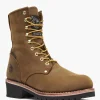 Georgia Boot Steel Toe Waterproof 400G Insulated Logger Work Boot