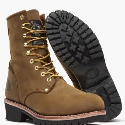 Georgia Boot Steel Toe Waterproof 400G Insulated Logger Work Boot