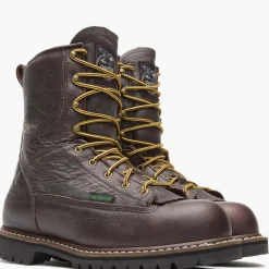 Georgia Boot Steel Toe Waterproof Lace-To-Toe Work Boot