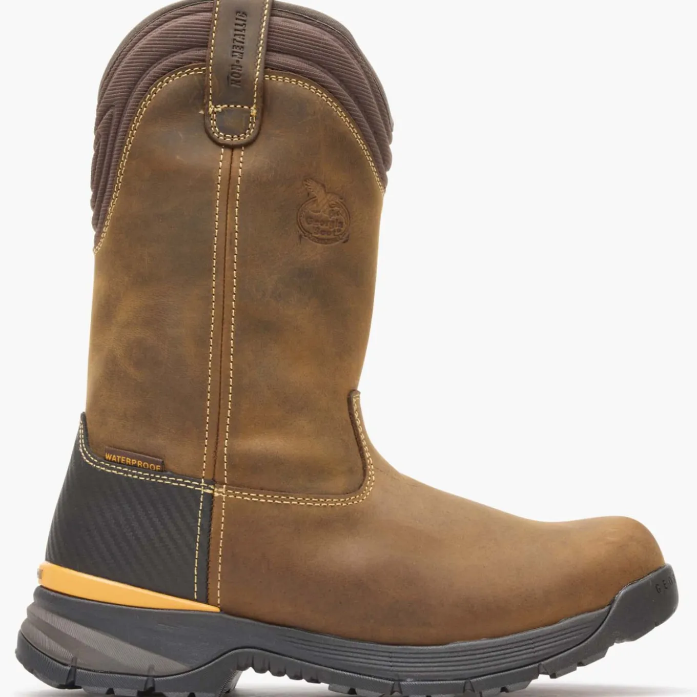 Georgia Boot TBD Waterproof Wellington Pull-On Boot