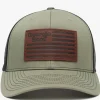Georgia Boot Unisex Leather Patch Trucker Hat