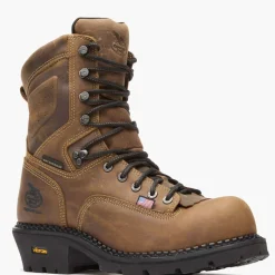 Georgia Boot USA Logger Composite Toe Waterproof Work Boot