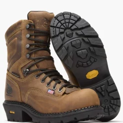 Georgia Boot USA Logger Composite Toe Waterproof Work Boot