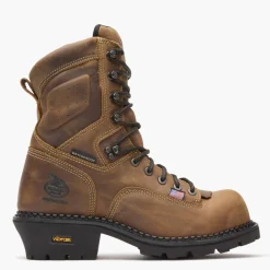 Georgia Boot USA Logger Composite Toe Waterproof Work Boot