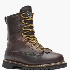 Georgia Boot Waterproof Lace-To-Toe Work Boot