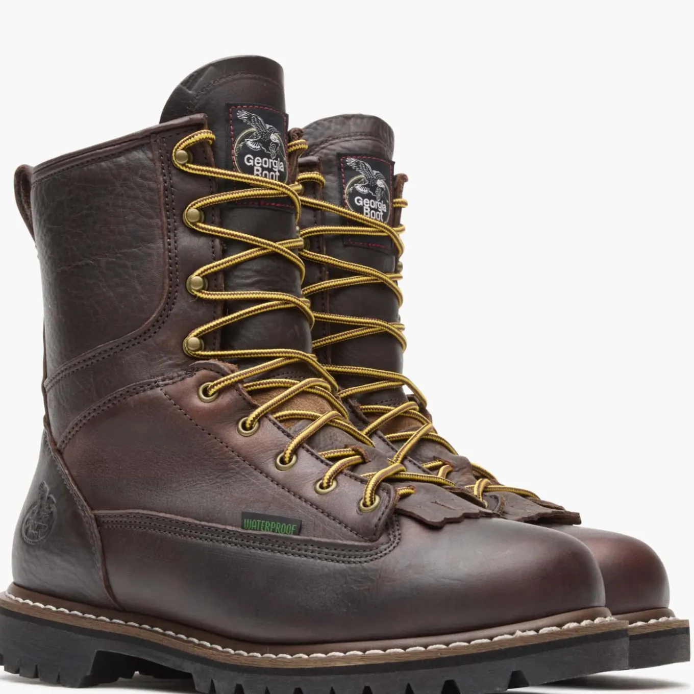 Georgia Boot Waterproof Lace-To-Toe Work Boot