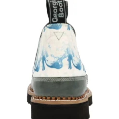 Georgia Boot Women's Blue Watercolor Romeo Shoe
