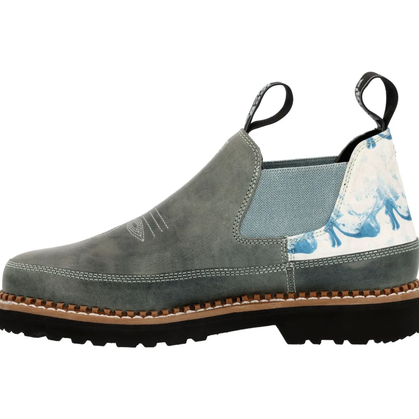 Georgia Boot Women's Blue Watercolor Romeo Shoe