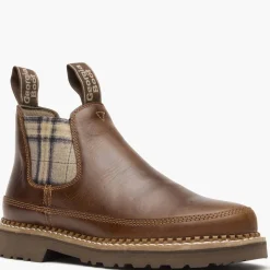 Georgia Boot Women's Plaid Chelsea Romeo Shoe