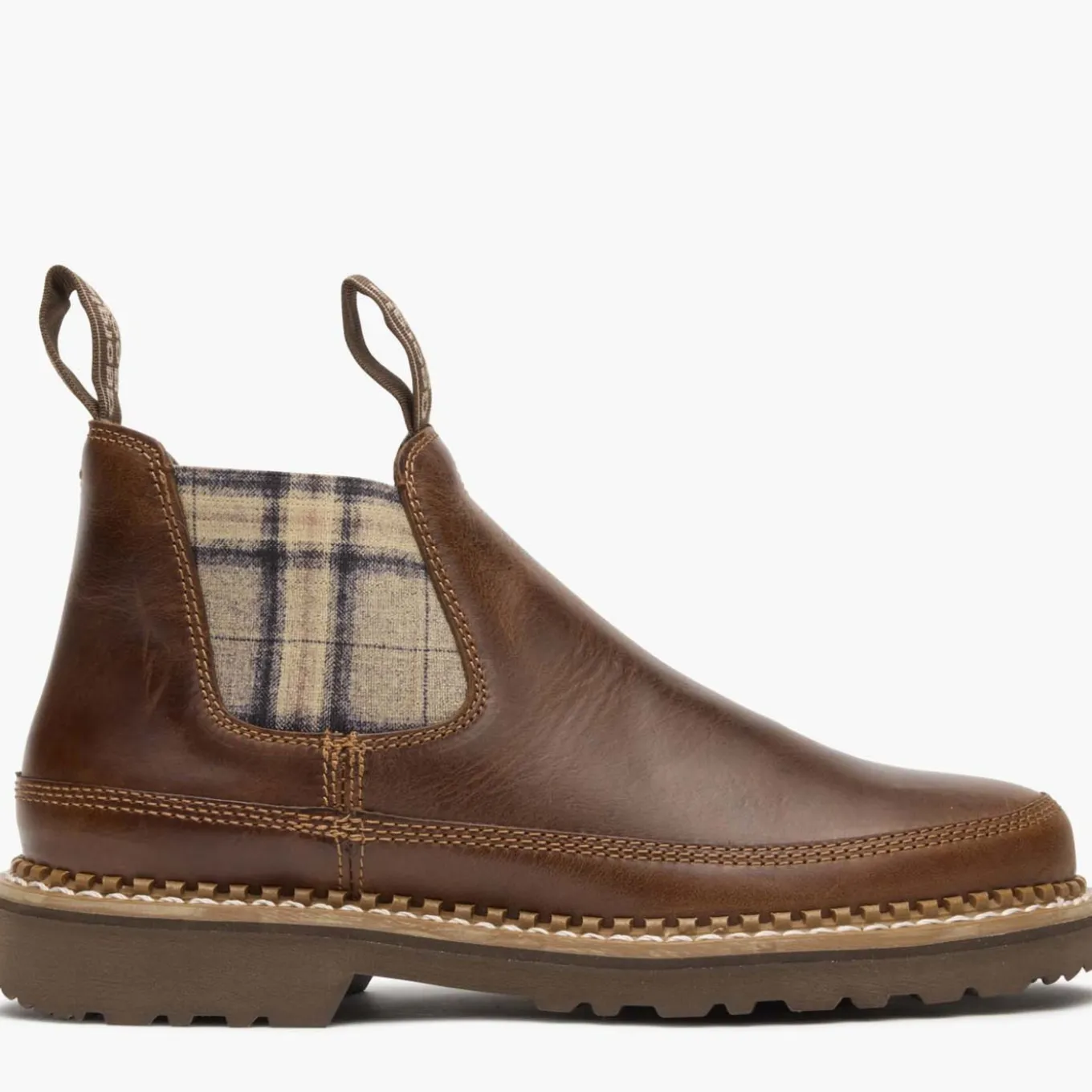 Georgia Boot Women's Plaid Chelsea Romeo Shoe