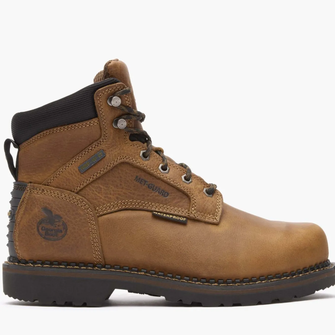 Georgia Giant Revamp Steel Toe Internal Met-Guard Waterproof Work Boot