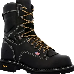 Men's USA Logger Waterproof Work Boot